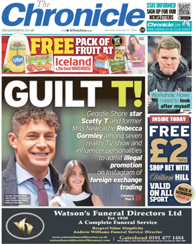 Cover of The Chronicle (UK)