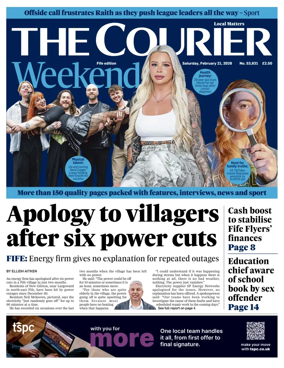 Cover of The Courier & Advertiser (Fife Edition)