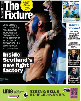 Cover of Herald Sport