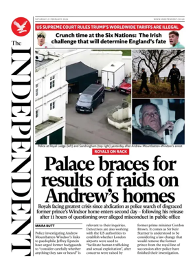 Cover of The Independent