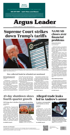 Cover of Argus Leader