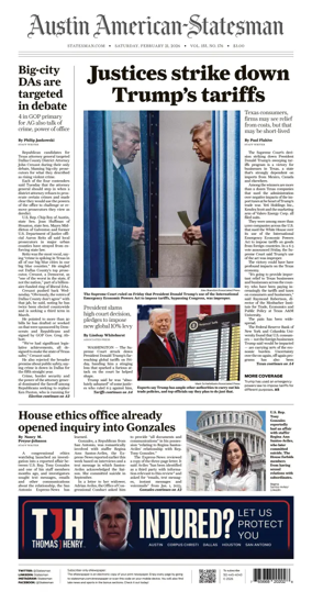 Cover of Austin American-Statesman