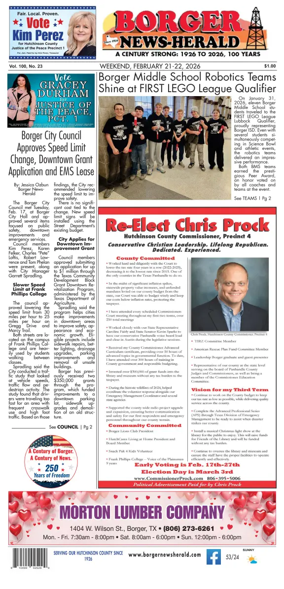 Cover of Borger News-Herald