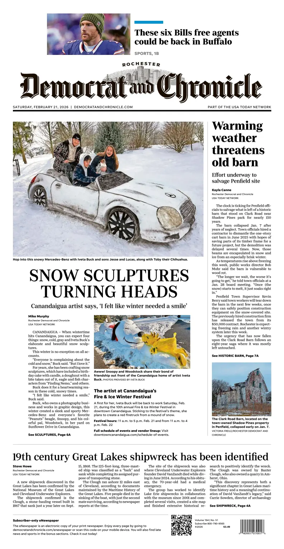 Cover of Democrat and Chronicle