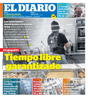 Cover of El Diario
