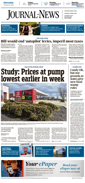 Cover of Hamilton Journal News