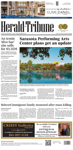 Cover of Herald-Tribune