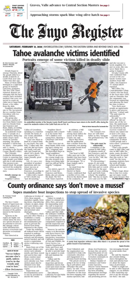 Cover of Inyo Register