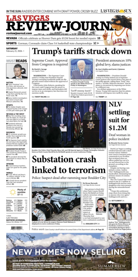 Cover of Las Vegas Review-Journal