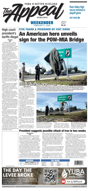 Cover of Marysville Appeal-Democrat