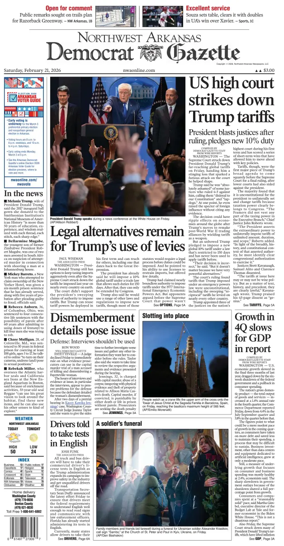 Cover of Northwest Arkansas Democrat-Gazette