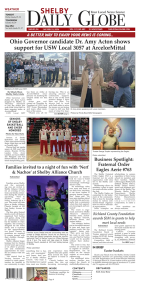 Cover of Shelby Daily Globe