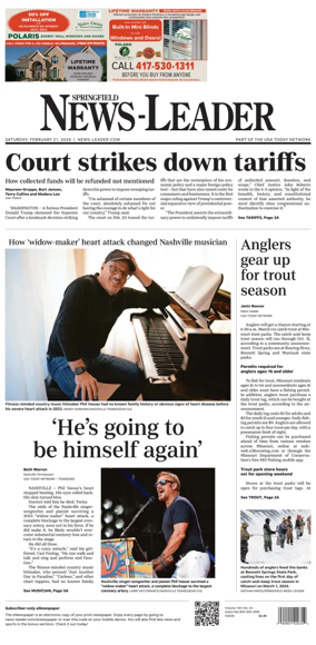 Cover of Springfield News-Leader