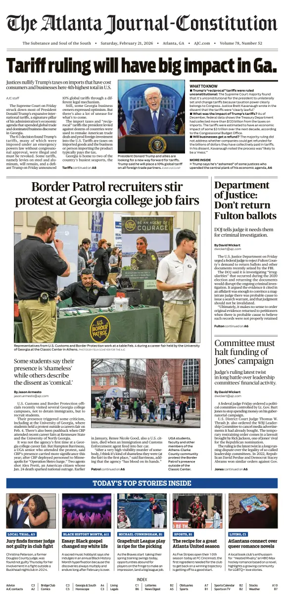 Cover of The Atlanta Journal-Constitution