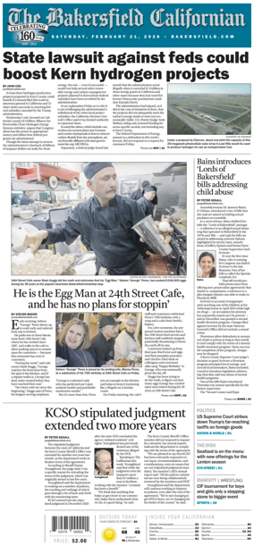 Cover of The Bakersfield Californian