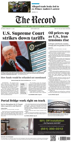 Cover of The Bergen Record