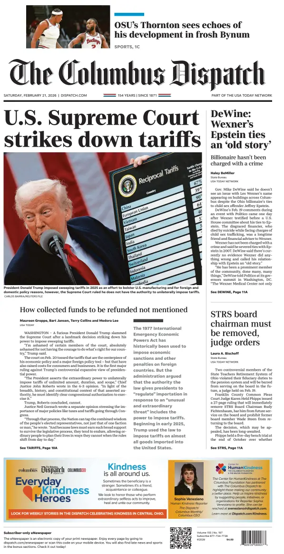 Cover of The Columbus Dispatch