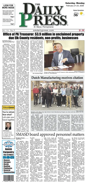 Cover of The Daily Press