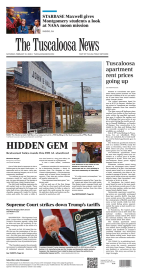 Cover of The Tuscaloosa News