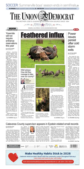 Cover of The Union Democrat