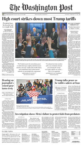 Cover of The Washington Post