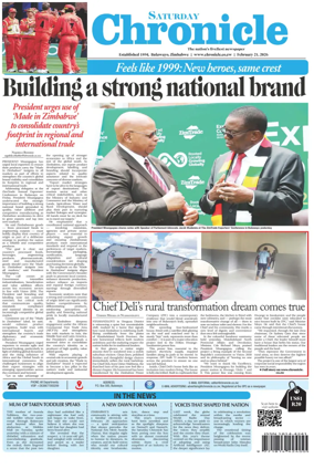 Cover of Chronicle (Zimbabwe)