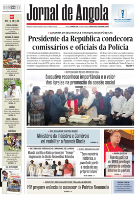 Cover of Jornal de Angola