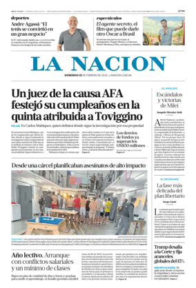 Cover of La Nacion