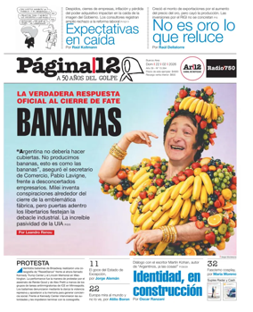 Cover of Pagina 12