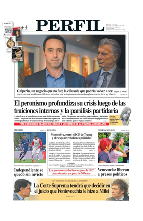 Cover of Perfil (Domingo)