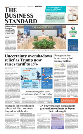 Cover of The Business Standard
