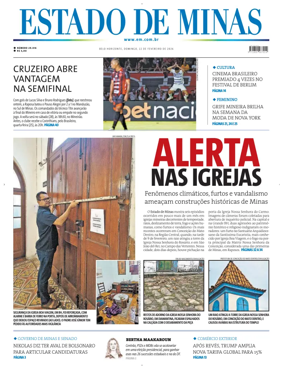 Cover of Estado de Minas (Brazil)