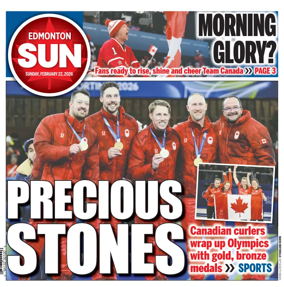 Cover of Edmonton Sun