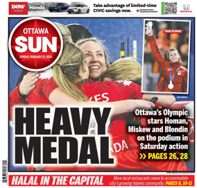 Cover of Ottawa Sun