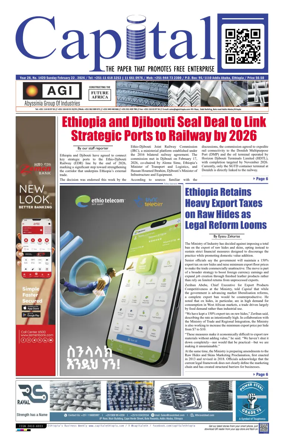 Cover of Capital (Ethiopia)