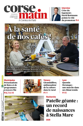 Cover of Corse Matin