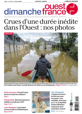 Cover of Dimanche Ouest France (Loire-Atlantique)