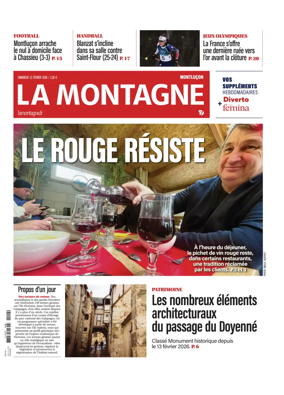 Cover of La Montagne (Montlucon)