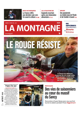 Cover of La Montagne (Vichy)