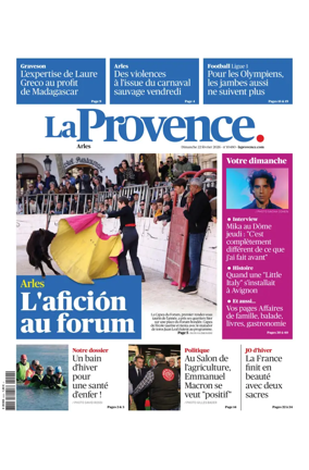 Cover of La Provence Arles