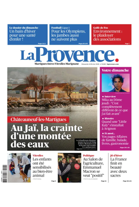 Cover of La Provence Martigues-Istres-Vitrolles-Marignane