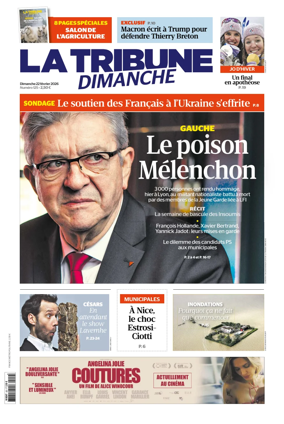 Cover of La Tribune Dimanche (France)