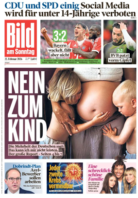 Cover of Bild am Sonntag
