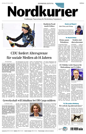 Cover of Demminer Zeitung