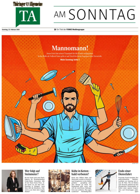 Cover of Thuringer Allgemeine (Bad Langensalza)