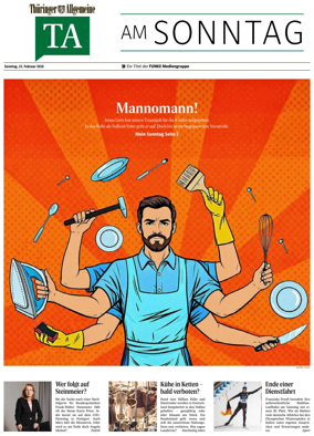 Cover of Thuringer Allgemeine (Muhlhausen)