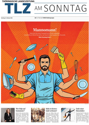 Cover of Thuringische Landeszeitung (Gera)