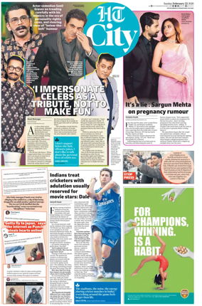 Cover of Hindustan Times (Chandigarh) - City