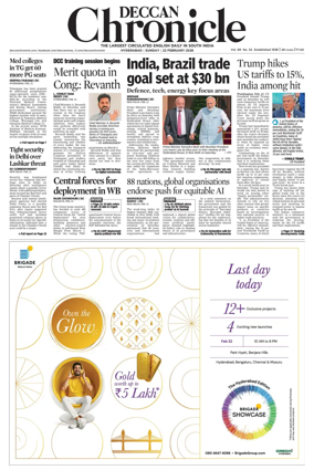 Cover of Deccan Chronicle