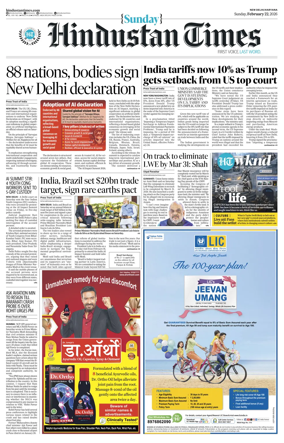 Cover of Hindustan Times Haryana